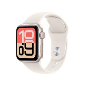 Apple Watch SE 3 GPS Caixa em alumínio luz das estrelas de 44 mm com Bracelete desportiva luz das estrelas - PM
