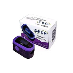 G-tech Oxímetro De Pulso Portátil Modelo Oled Graph