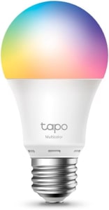 Lâmpada Wi-Fi Inteligente TP-Link Tapo L530E, com 16 milhões de cores, compatível com Alexa, compatível com Google, Colorido RGB, Bivolt, Economia e m