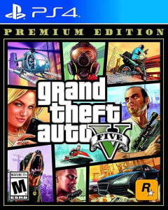 Grand Theft Auto V - Premium Online Edition - Playstation 4