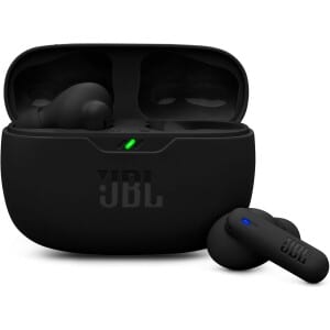 Fone de Ouvido Sem Fio JBL Bluetooth Wave Beam 2 Intra Auricular Sem Fio Resistente À Água e Poeira - Preto