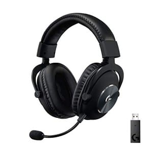 Headset Gamer Sem Fio Logitech G PRO X Wireless LIGHTSPEED com 7.1 Dolby Surround Tecnologia Blue VO!CE Design Confort