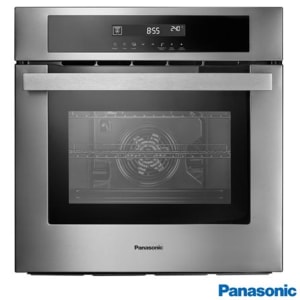 Forno Elétrico de Embutir Panasonic com 80L Grill e Painel Easy touch Aço - HL-CX668SRPK