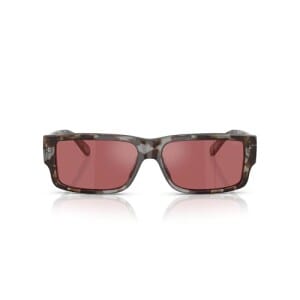 Diesel Eyewear Óculos de sol retangulares DL2003 cinza 57 mm Adulto Unissex