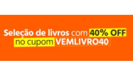 [Primeira Compra] 40% de Desconto em Livros Selecionados no Submarino!