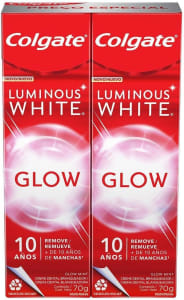 2 Unidades — Creme Dental Colgate Luminous White Glow 70g