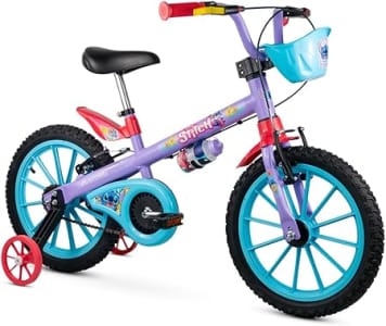 Nathor Bicicleta Infantil Aro 16 Disney Stitch