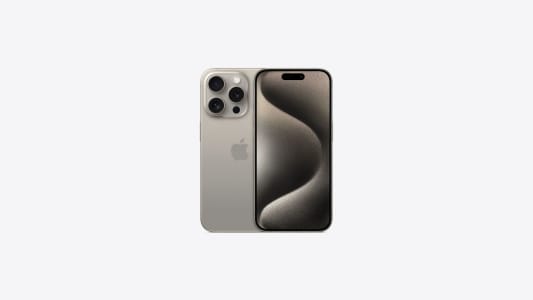 Iphone 15 Pro Max Apple (256gb) Titânio Natural, Tela De 6,7&quot;, 5g E Câmera De 48mp Modelo E-sim