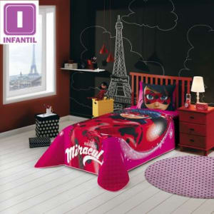 Colcha Matelassê Infantil Estampada Ladybug - Lepper