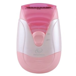 Aparador de Pelos a Prova d'água Lady Trimmer Relaxbeauty - Prático, com 2 Lâminas para Aparar os Pelos sem Irritar a Pele, Acompanha Tampa Protetora