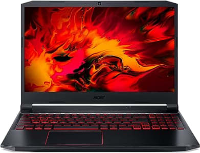 Notebook Acer Nitro 5 AN515-57-520Y CI5 11400H 8GB 512GB SDD (NVIDIA RTX 3050) Windows11. 156” LED FHD IPS preto