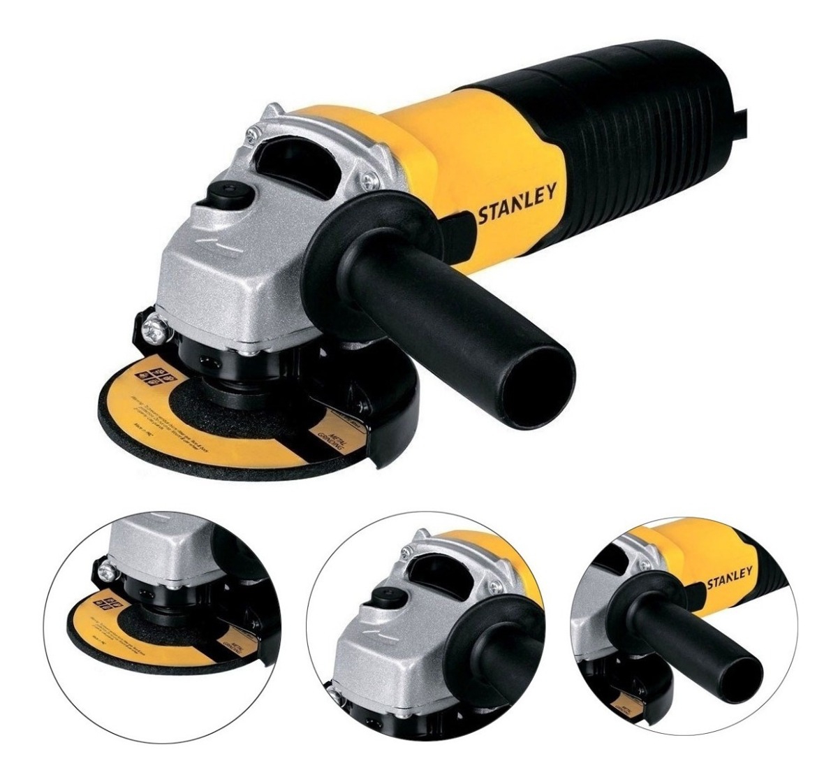 Esmerilhadeira Lixadeira 4.1/2 600w Profissional Stanley Stgs6115 220V