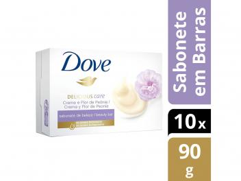 Sabonete Neutro Dove Delicious Care - 90g 10 Unidades - Magazine Ofertaesperta