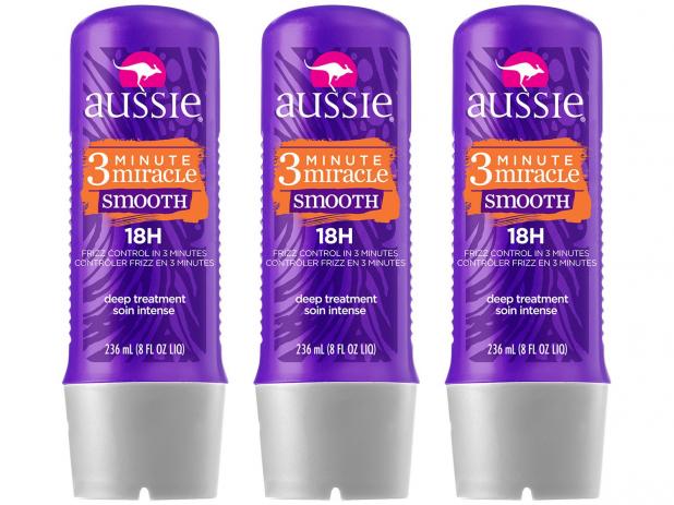 Kit Tratamento Aussie Smooth 3 Minute Miracle - 236ml - 3 Unidades