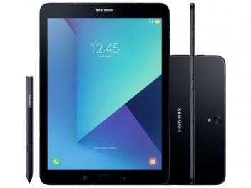 Tablet Samsung Galaxy Tab S3 T825 32GB 9.7" - 4G Android 7.0 Proc. Quad Core Câm 13MP + Frontal - Preto