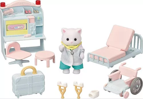 Conjunto Primeiro Médico Da Vila Sylvanian Families Epoch