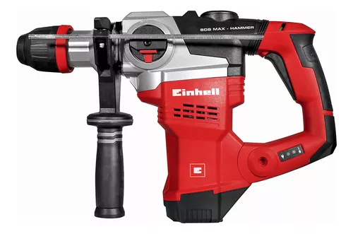 Martelete Einhell Expert Plus TE-RH 38, 60Hz, 1050W, 127V (Vermelho/Preto/Aço)