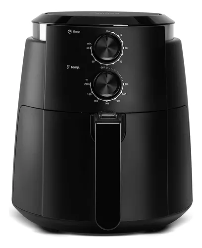 Fritadeira Air Fryer 4,5l Dualcyclone Cor Preta Midea