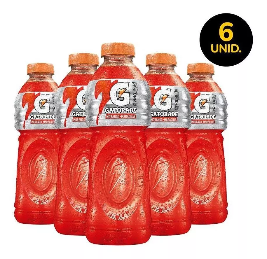 Pack Isotônico Gatorade 500ml - 6 Unidades