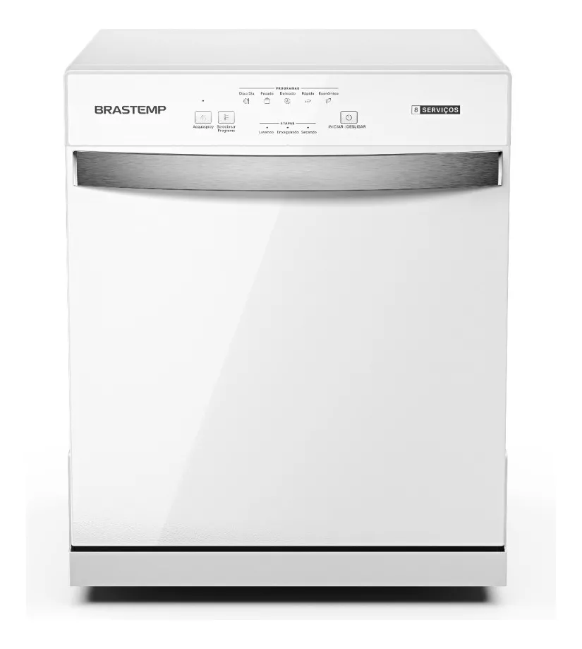 Lava-louças 8 Serviços Blf08bb Cor Branco Brastemp 110V