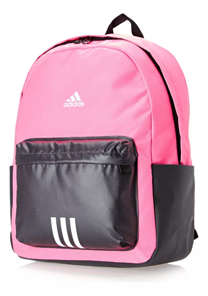 Mochila Adidas Classic Badge of Sport 3-Stripes Original (Rosa)