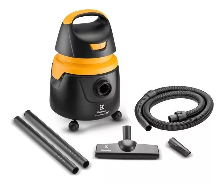 Aspirador De Pó E Água Aqp20 Acqua Power 1400w 11l Amarelo E Preto Electrolux 110v