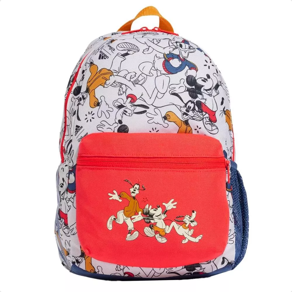 Mochila Adidas Disney Mickey Mouse Cor Branco/Vermelho