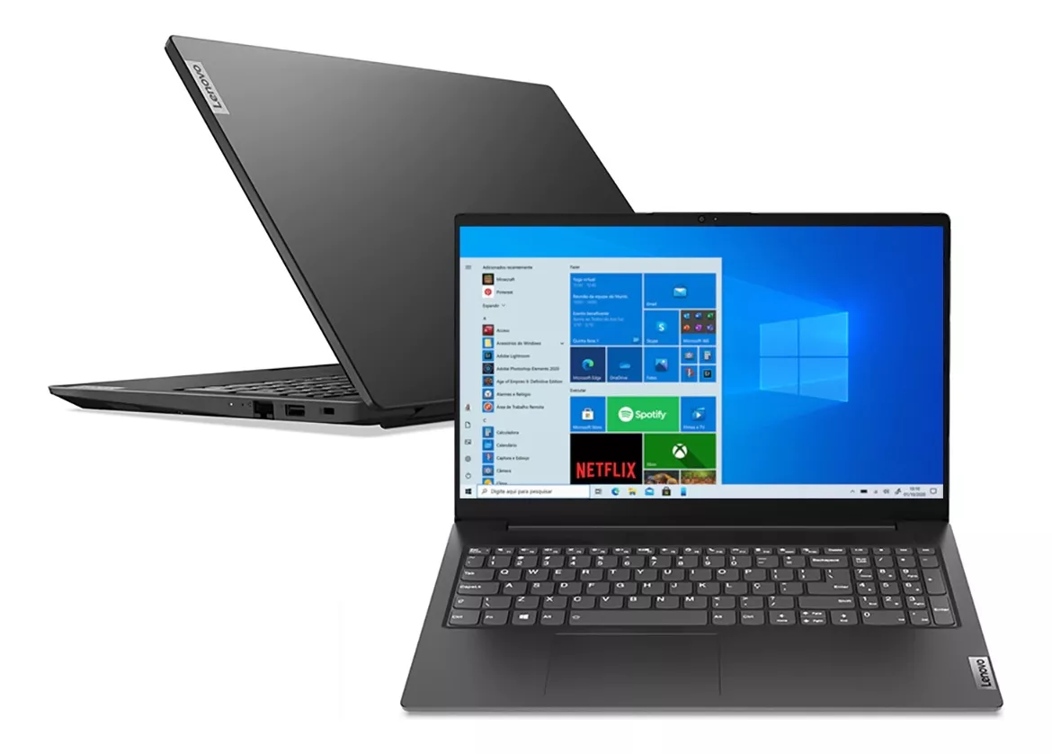 Notebook Le V15 I5-1135g7 8gb 256gb Ssd W11 Pro 15.6 Cor Cinza