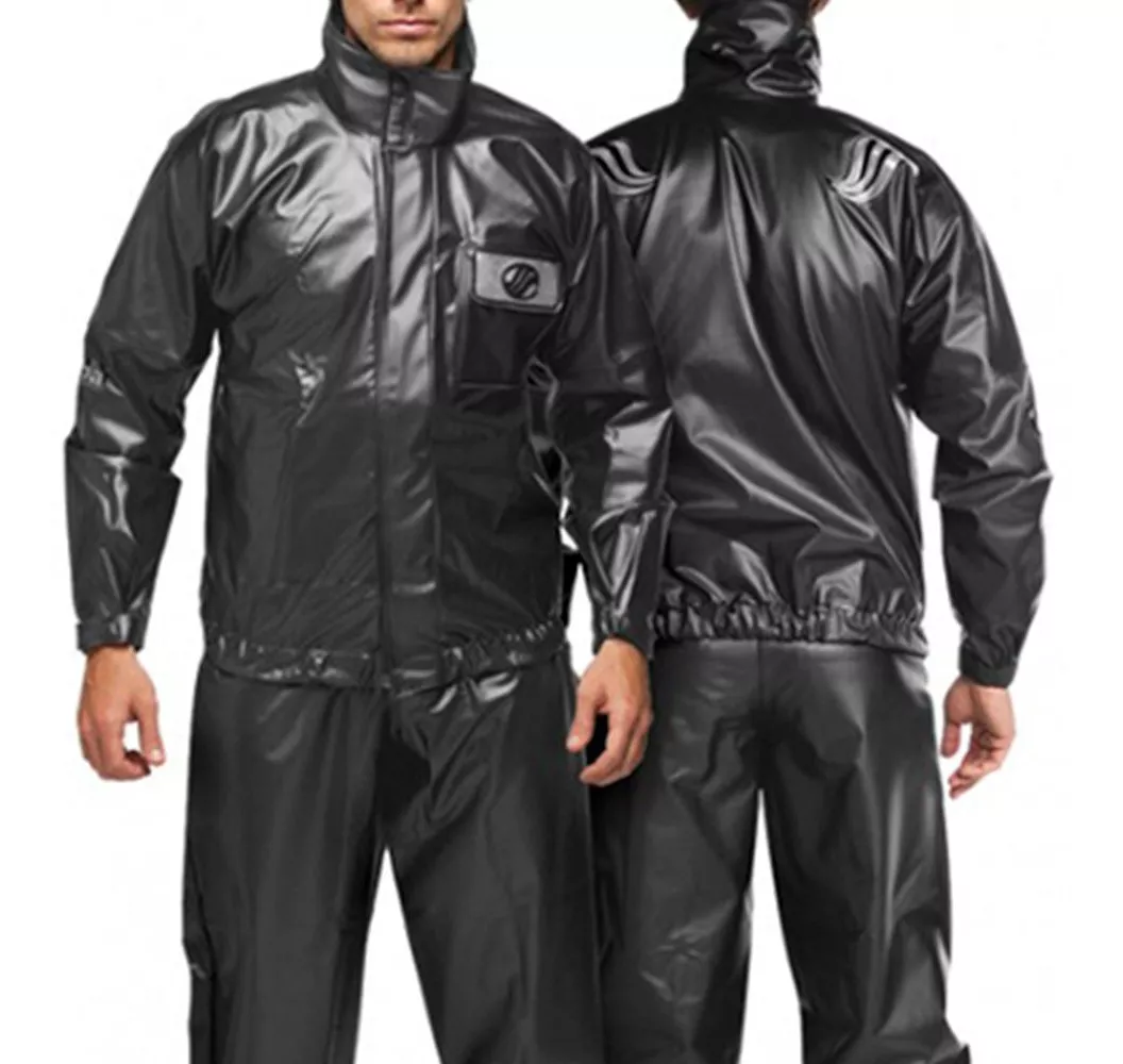 Roupa Chuva Motoqueiro Europa Alba, Tamanhos P ao GG (Preto)