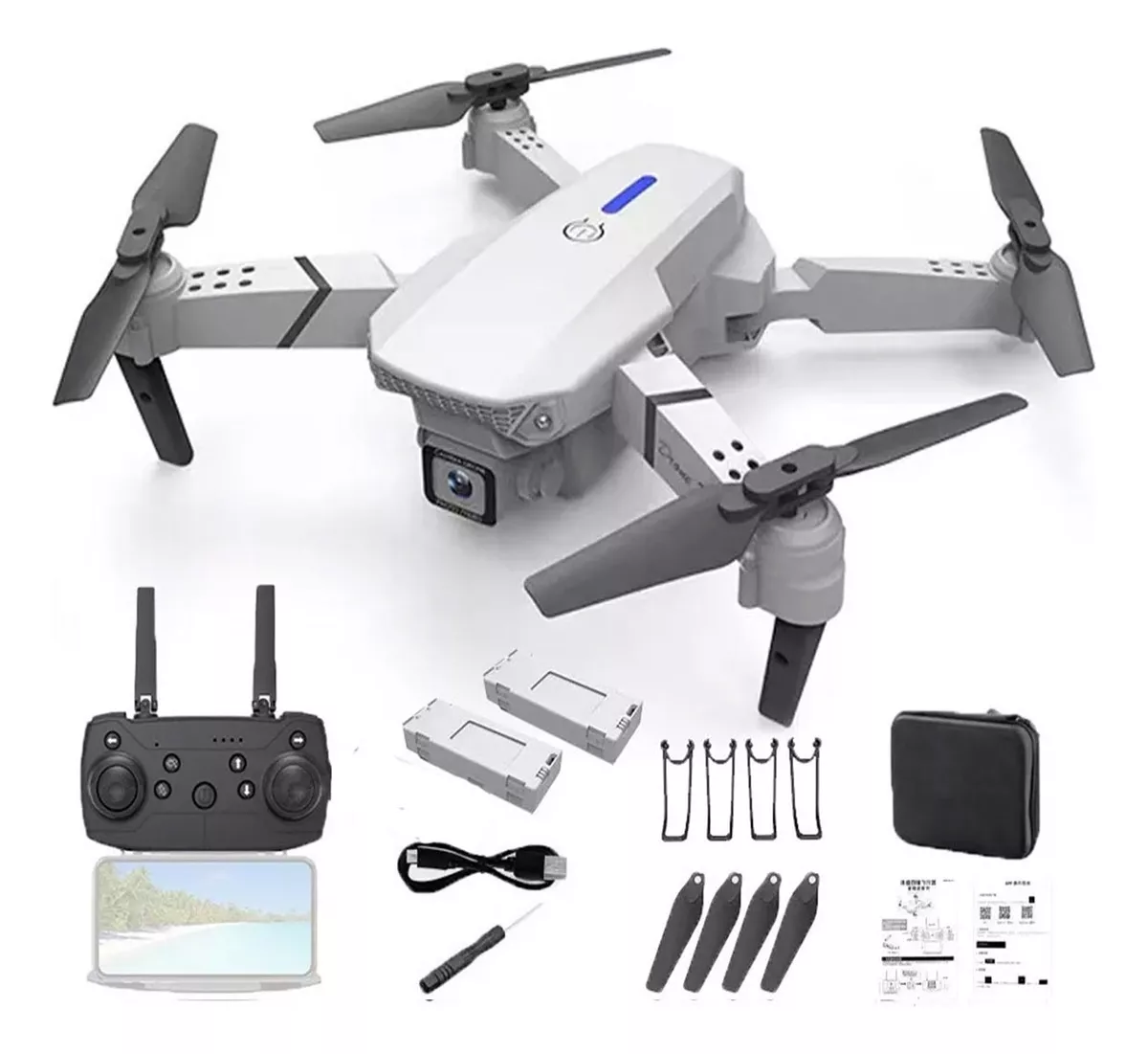 Mini Drone Profissional Com Avião De Brinquedo Com Câmera (Disponível em 2 Cores)