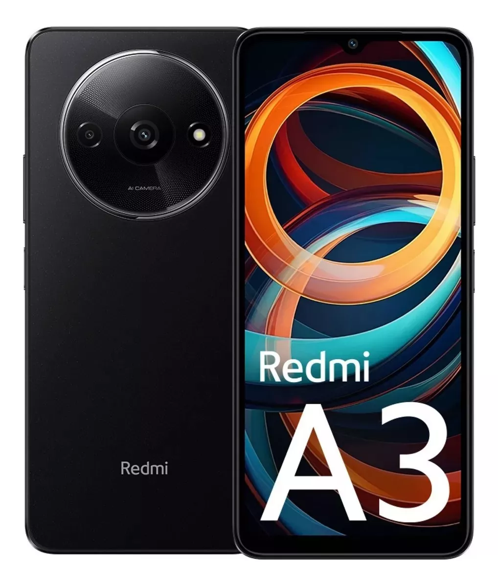 Xiaomi Redmi A3 Dual SIM 128 GB preto 4 GB RAM