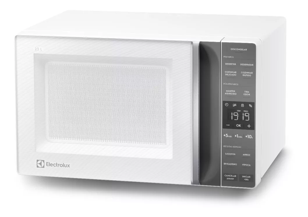 Micro-ondas Efficient 23 Litros Me23b Branco Electrolux 110v