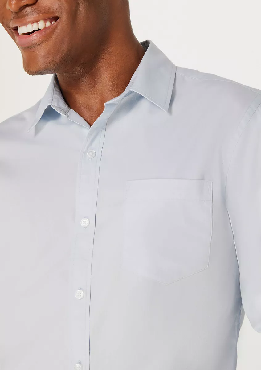 Camisa Básica Masculina Manga Longa Em Algodão Hering99,35