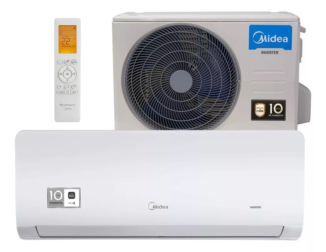 Ar Condicionado Inverter Midea Connect 12000 Btu Quente/frio