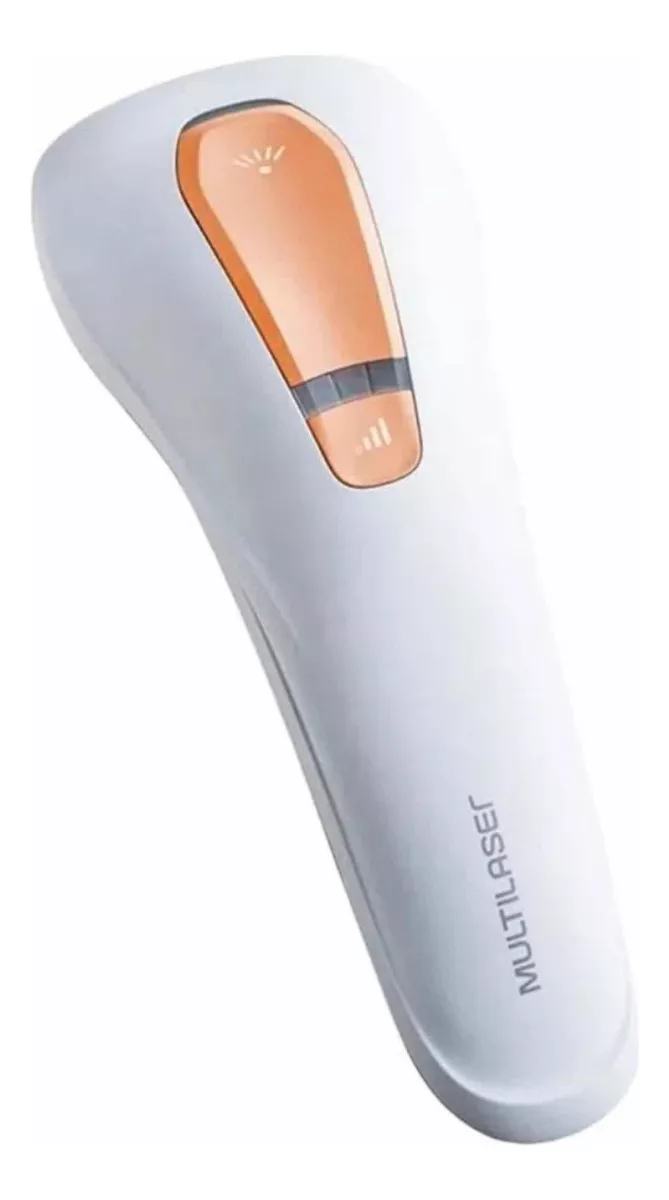 Depilador À Laser Multilaser Dpille Ipl Branco - HC212 (Branco/Dourado)