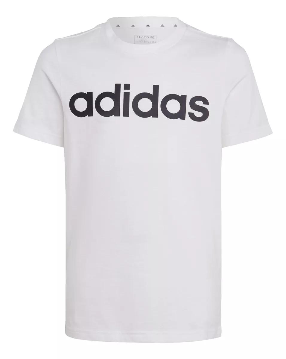 Camiseta Algodão Adidas Essentials Linear Logo - Infantil