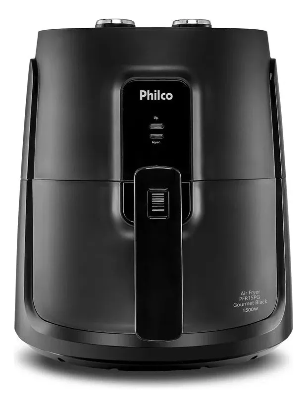 Fritadeira Air Fryer Philco PFR15 Gourmet black 220v