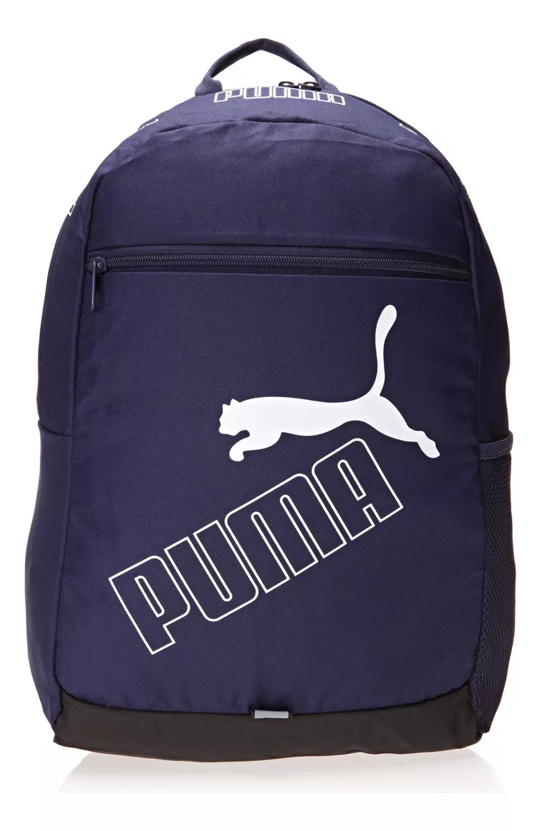 Mochila Puma Phase Backpack II - 21 Litros, Tecido Liso (Azul)