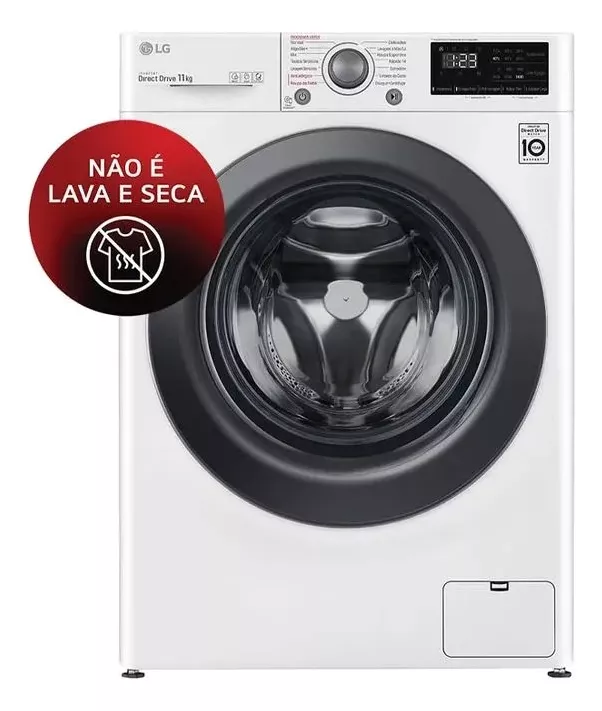 Lavadora Smart LG Vc5 Branca 11kg 220v Fv3011wg4a Cor Branco