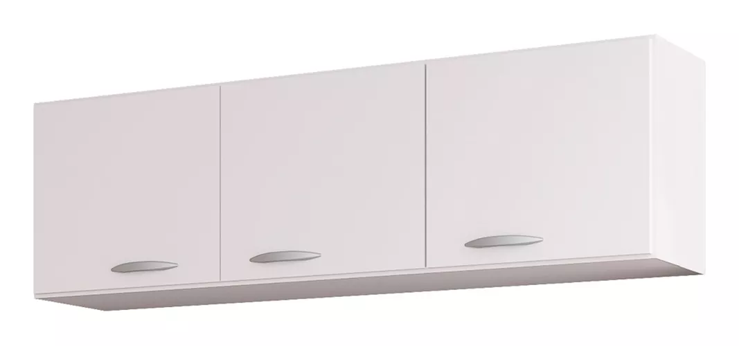 Armário Aéreo De Cozinha 120cm 3 Portas Mpozenato