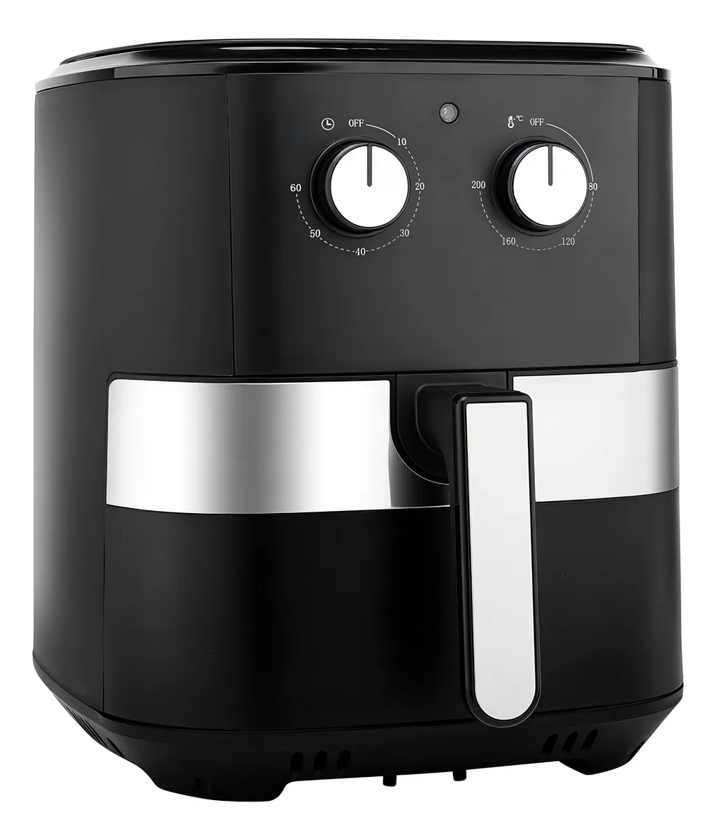 Airfryer Family Gadnic 6,5l 1700w Preta Antiaderente Airf0015a 110v