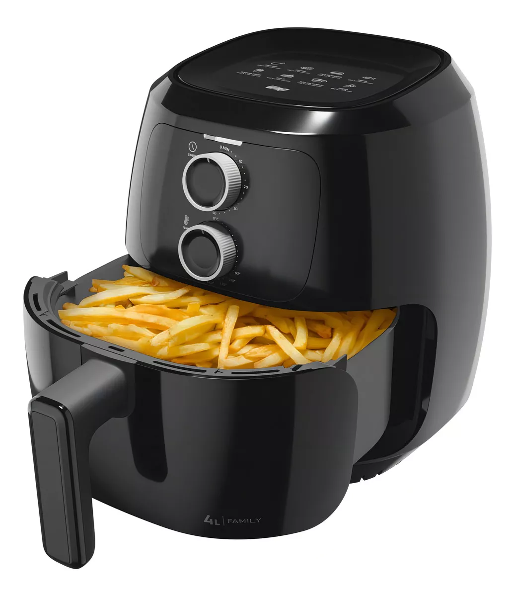 Fritadeira elétrica Air Fryer Wap Waff2 4L 1500W, 127V (Preto)