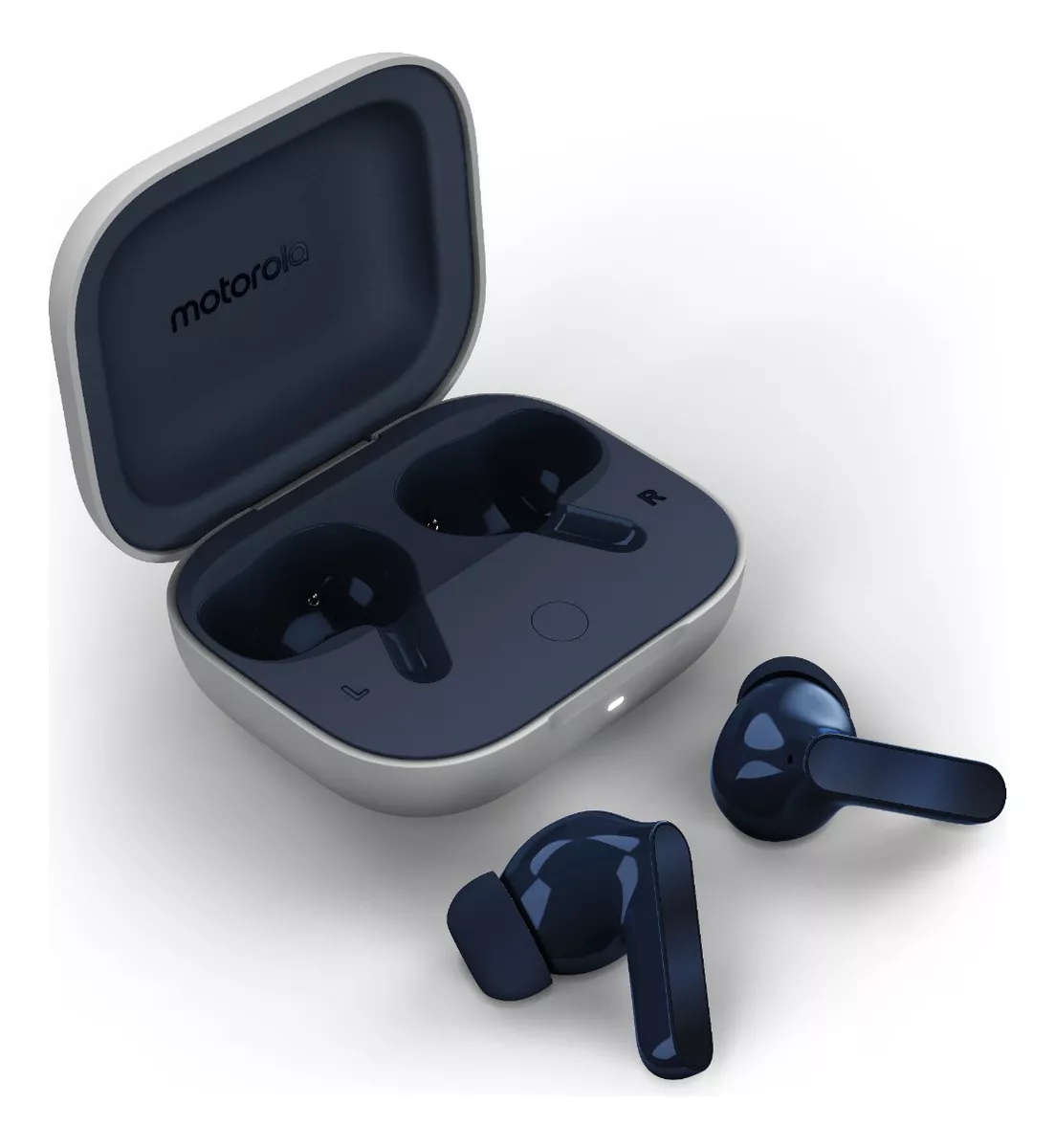 Fone De Ouvido Sem Fio Bluetooth Motorola Moto Buds Motorola (Azul-escuro)