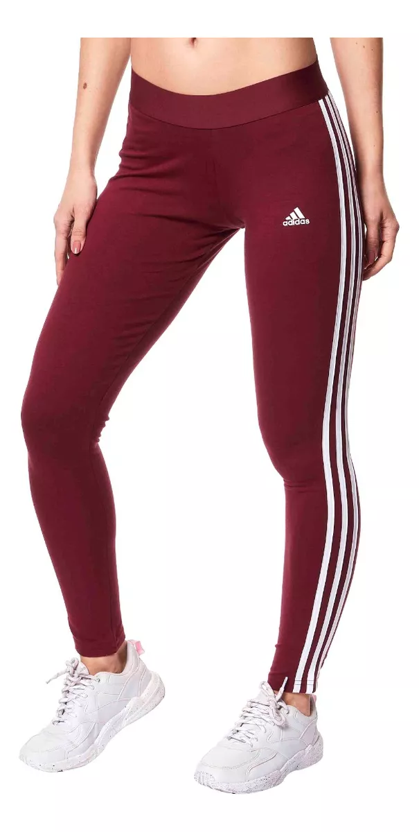 Legging Feminina Essentials 3 Stripes Adidas, Tamanhos P, M e G