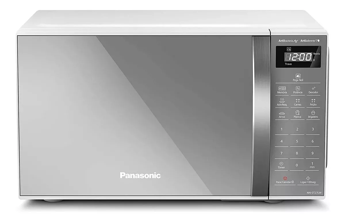 Micro-ondas De Mesa Panasonic, 21 Litros, Branco, Espelhada 220v