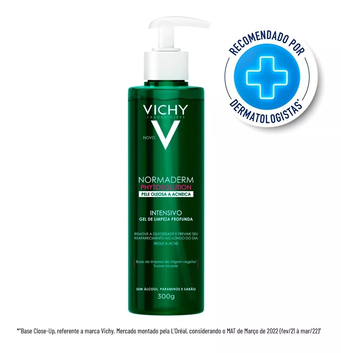 Gel de Limpeza Profunda Normaderm Phytosolution 300g - Vichy