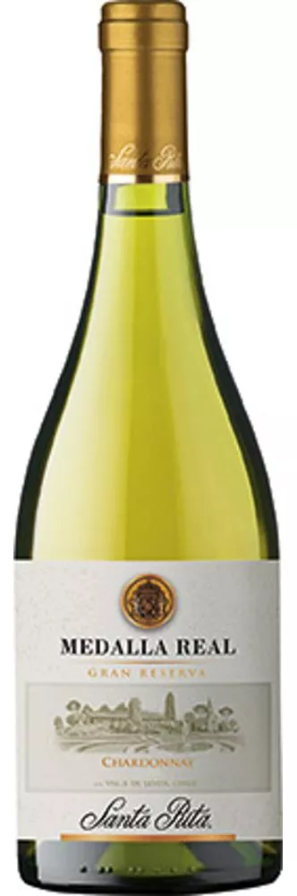 Vinho Chile Branco Chardonnay Santa Rita Medalla Real 750ml