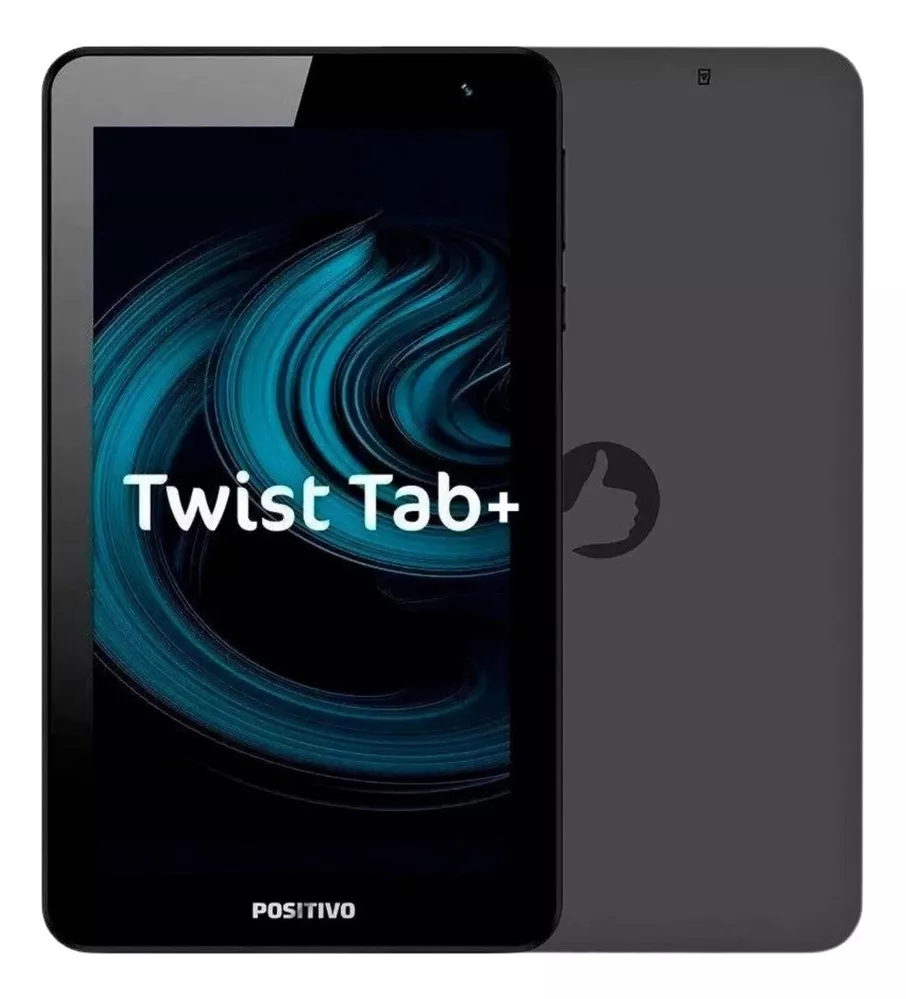 Tablet Positivo Twist Tab+ com Tela 7 64GB 2GB RAM Wi-Fi Câmera Frontal 2MP Android 11 Go 