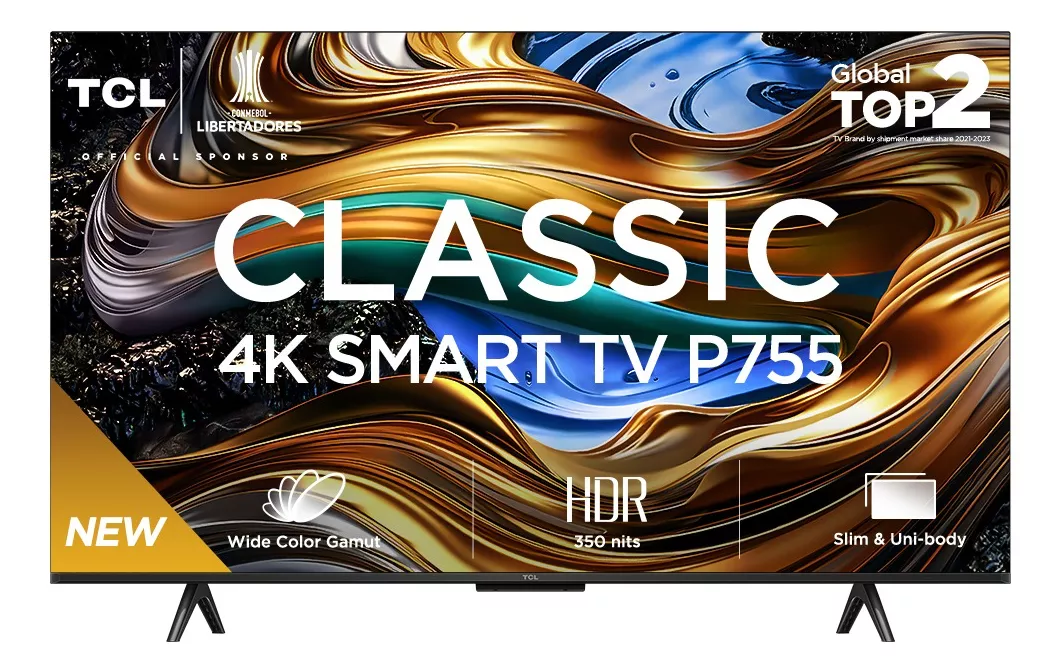 Smart TV TCL Classic 4K Google TV Dolby - 50P755