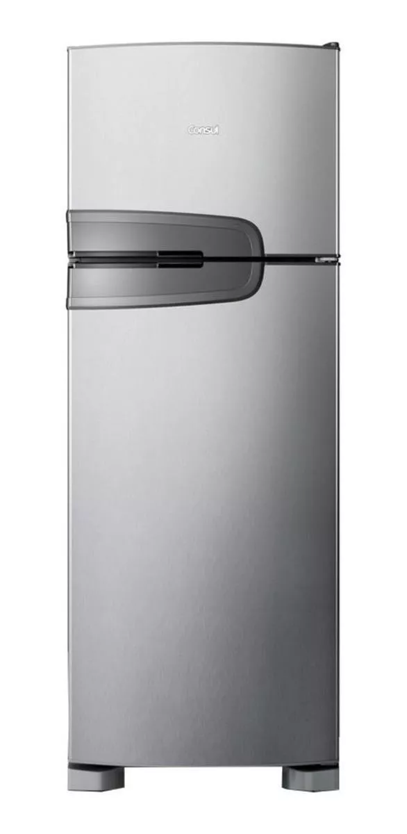 Geladeira Frost Free Consul Crm39a Inox Com Freezer 340l 110v